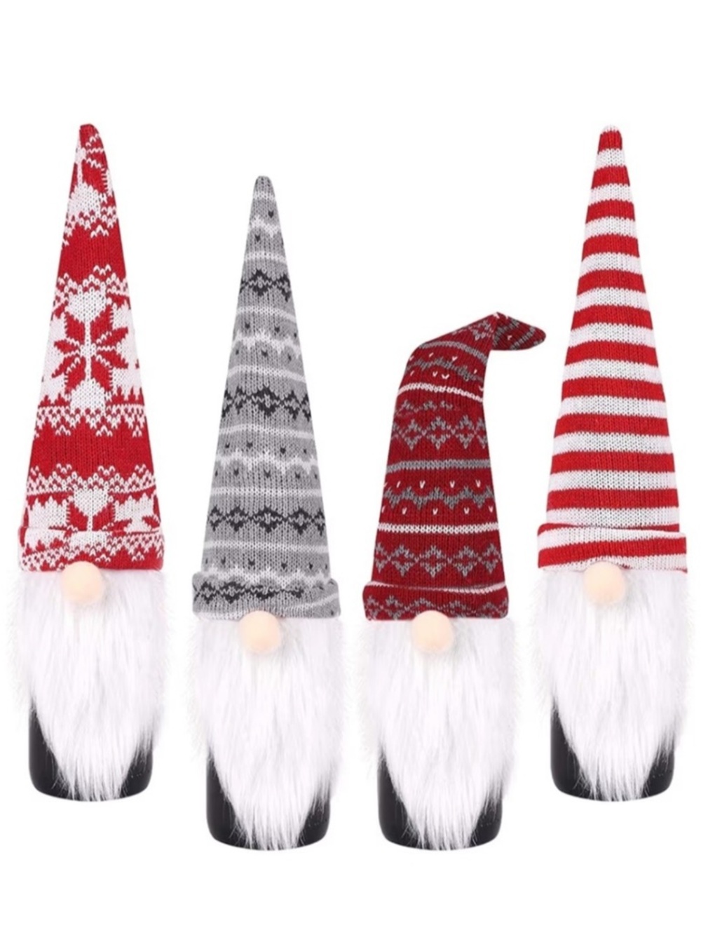 Festive Gnome Wine Bottle Cover 1 Random Pick‎
